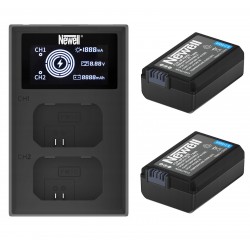 Ładowarka + 2x Akumulator Bateria NP-FW50 do Sony