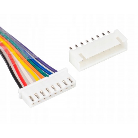 Gniazdo + złącze balansera JST-XH 7S przewód 8 PIN