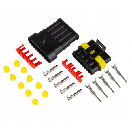 KOSTKA ZŁĄCZE HERMETYCZNE WTYK SUPERSEAL 5 PIN