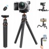 Giętki Statyw elastyczny K&F Do Aparatu Telefonu Tripod + Pilot Bluetooth