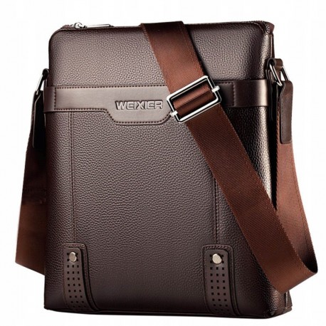 SASZETKA Torba męska na ramię LISTONOSZKA Miejska Stylowa Casual Retro