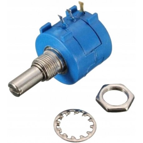 POTENCJOMETR PRECYZYJNY Osiowy WIELOOBROTOWY 3590S-2-103L 10K Ohm 2W