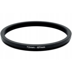 Redukcja filtrowa 72 - 67 mm Przejściówka Adapter STEP DOWN 72mm 67mm 72-67