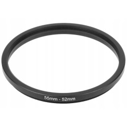 Redukcja filtrowa 55 - 52 mm Przejściówka Adapter STEP DOWN 55mm 52mm 55-52