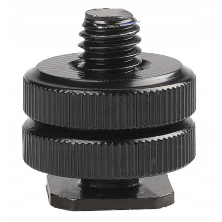 Adapter 3/8'' 3/8 cala śruba Gorąca stopka ISO reporterski na gorącą stopkę