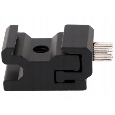Adapter gwint 1/4'' 1/4 cala stopka sanki ISO Gorąca Zimna Stopka do Lamp