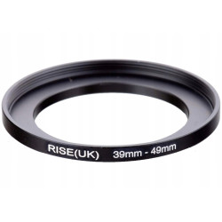Redukcja filtrowa 39 - 49 mm Przejściówka Adapter STEP UP 39mm 49mm 39-49