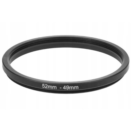 Redukcja filtrowa 52 - 49 mm Przejściówka Adapter STEP DOWN 52mm 49mm 52-49