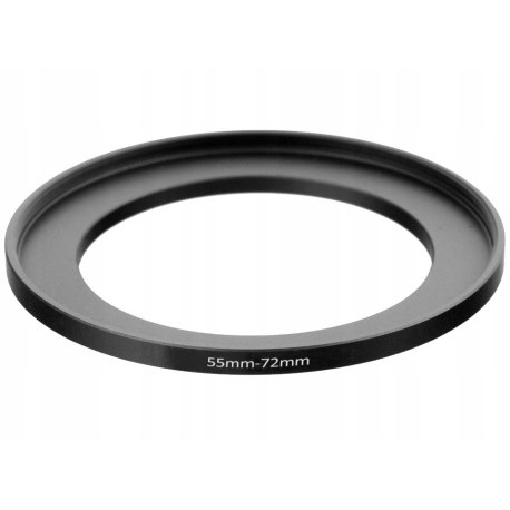 Redukcja filtrowa 55 - 72 mm Przejściówka Adapter STEP UP 55mm 72mm 55-72