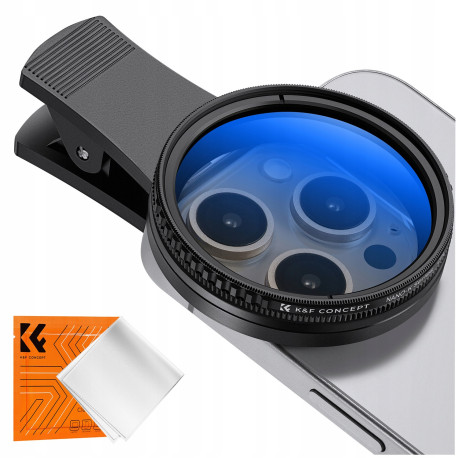 Filtr polaryzacyjny CPL MC + Klips Uchwyt do Telefonu Smartfona 52mm