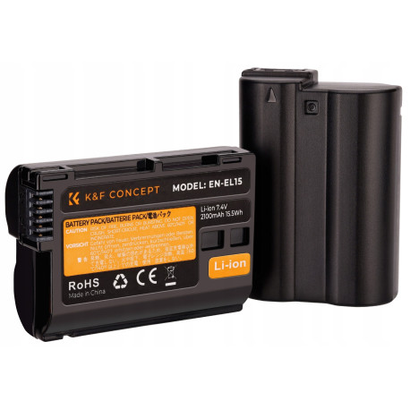 Bateria Akumulator EN-EL15 do Nikon Z6 Z7 D7000 D600 D750 D7100 D850 D810