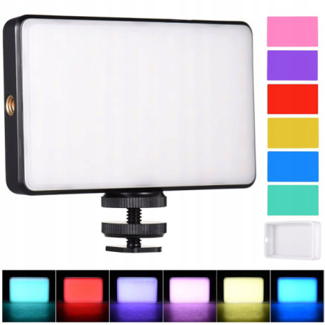 Lampa LED do Zdjęć Filmów Oświetlenie ciągłe CIEPŁE ZIMNE ADAPT do telefonu