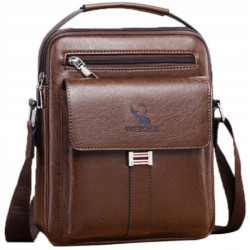 SASZETKA Torba męska na ramię LISTONOSZKA Vintage Miejska