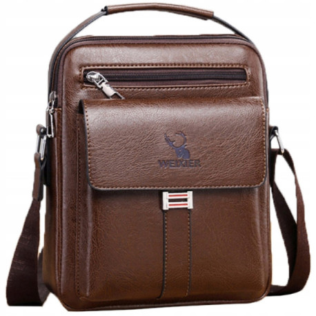 SASZETKA Torba męska na ramię LISTONOSZKA Vintage Miejska