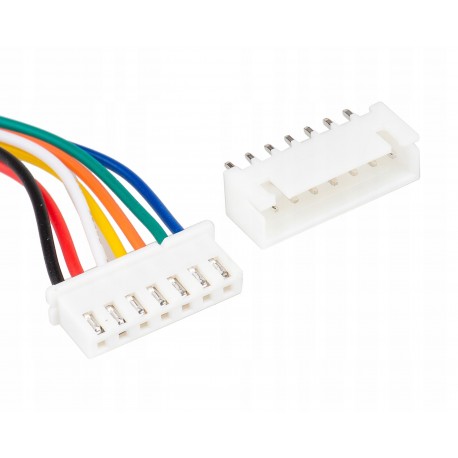 Gniazdo + złącze balansera JST-XH 6S przewód 7 PIN