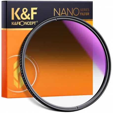 K&F FILTR POŁÓWKOWY szary NanoX GND8 Soft 72mm